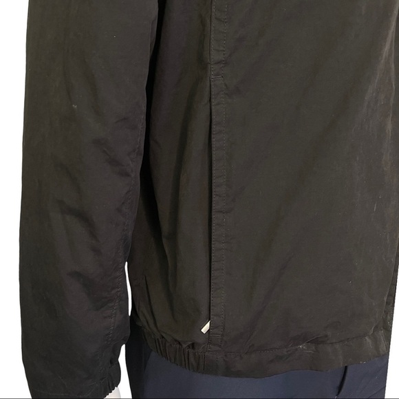 Columbia Men’s Black Full Zip Long Sleeved Lightweight Cotton Blend Jacket - Picture 4 of 16